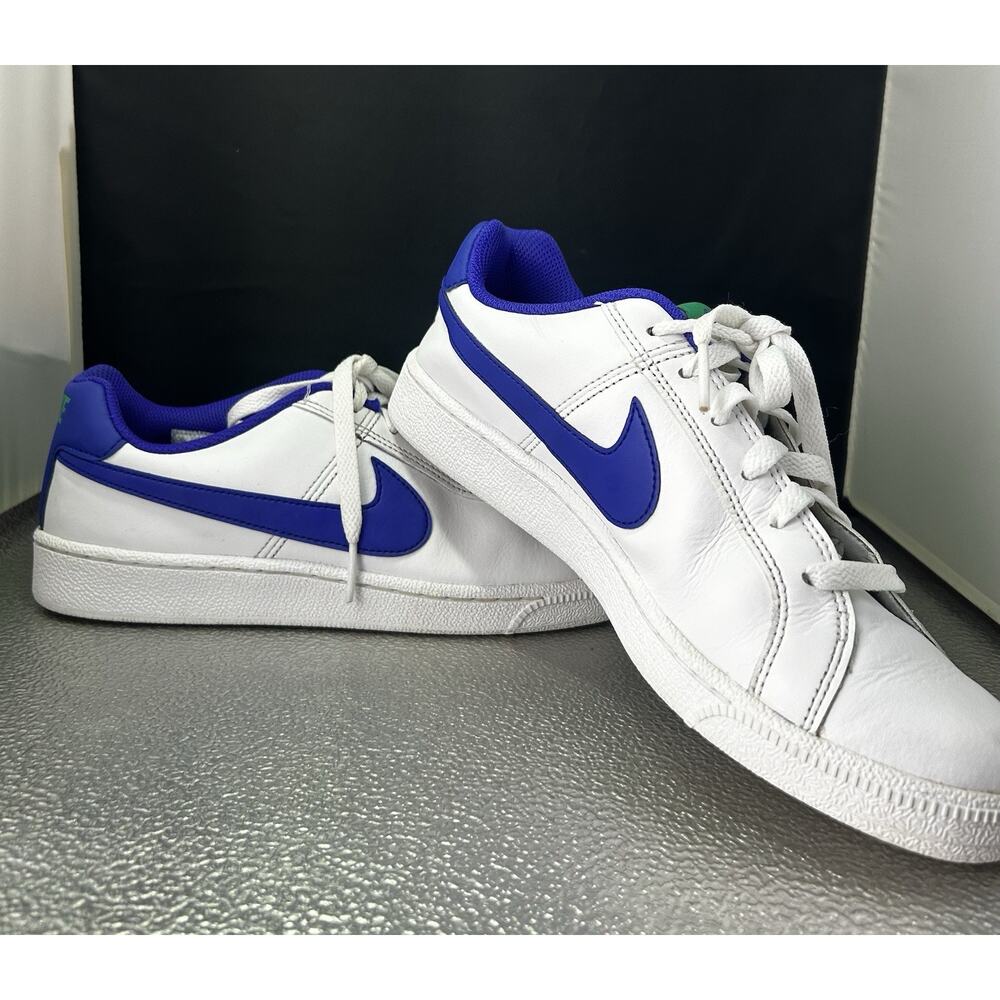 Nike Court Royale White Paramount Blue 9 Women's Sneakers 749867-104 Shoes